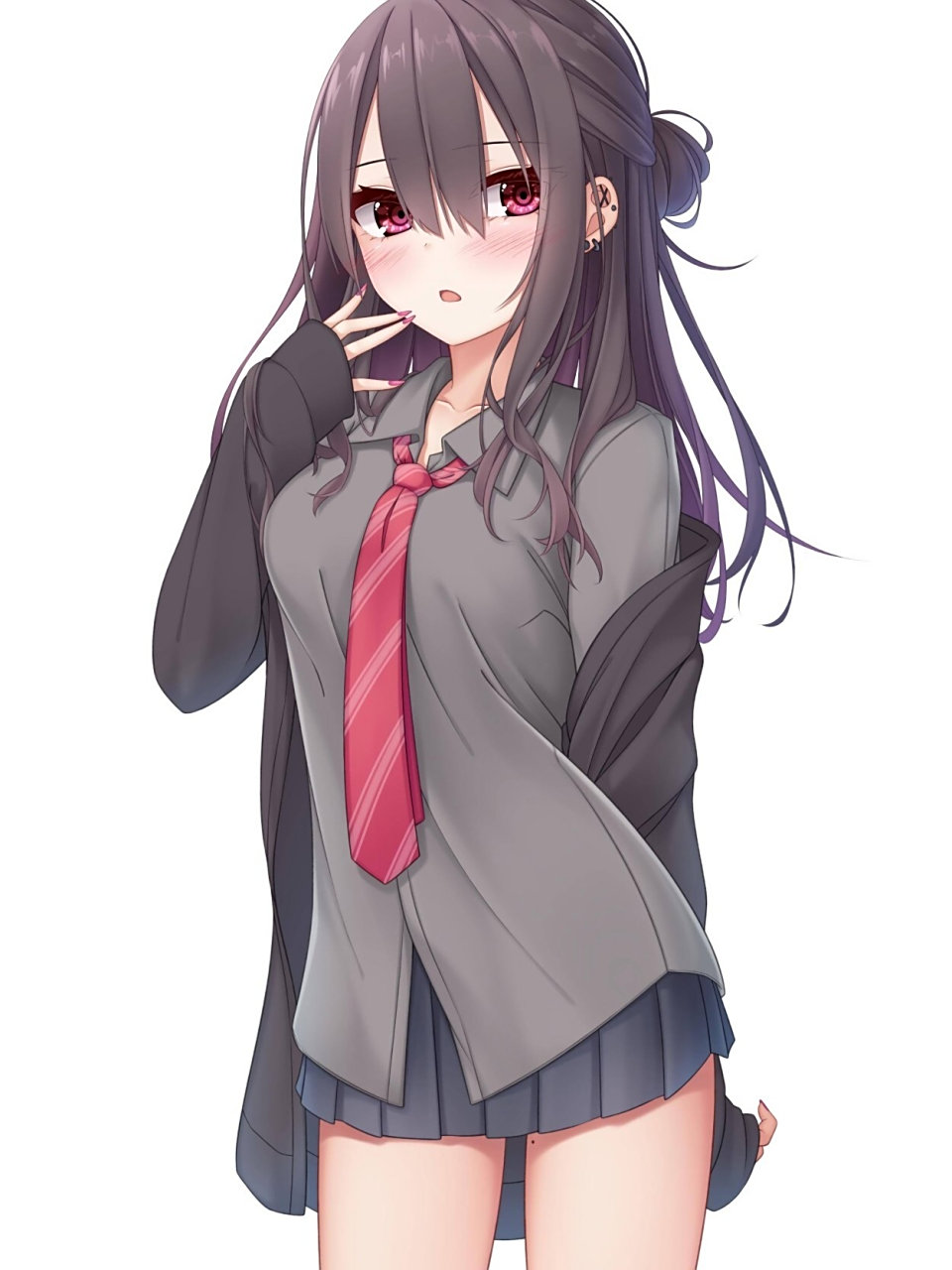 精选二次元动漫美图 | jk制服 去主页看更多精彩内容哦