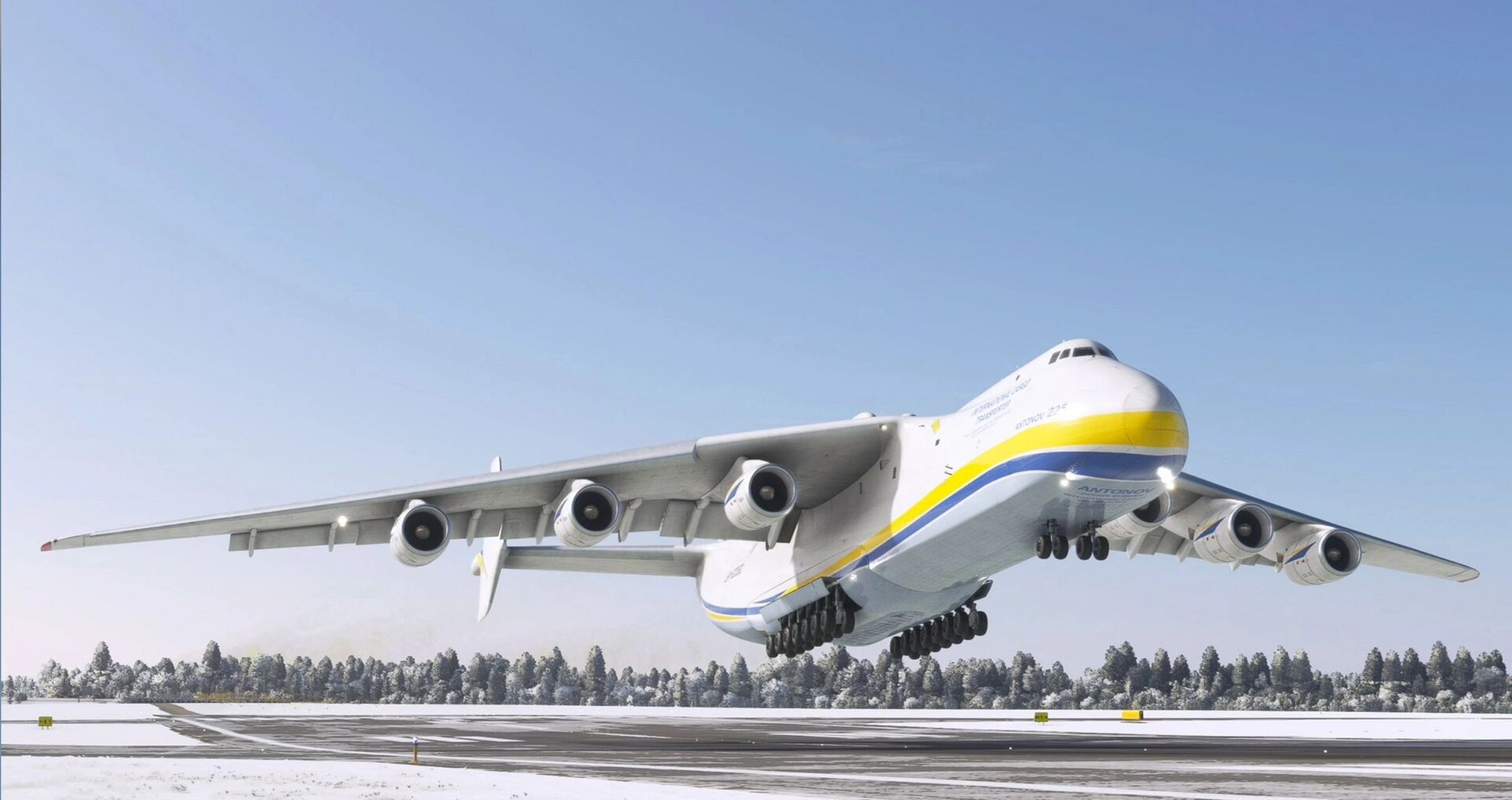 仅存的世界上最大飞机安225日前毁于俄国鬼 仅存的世界上最大飞机安