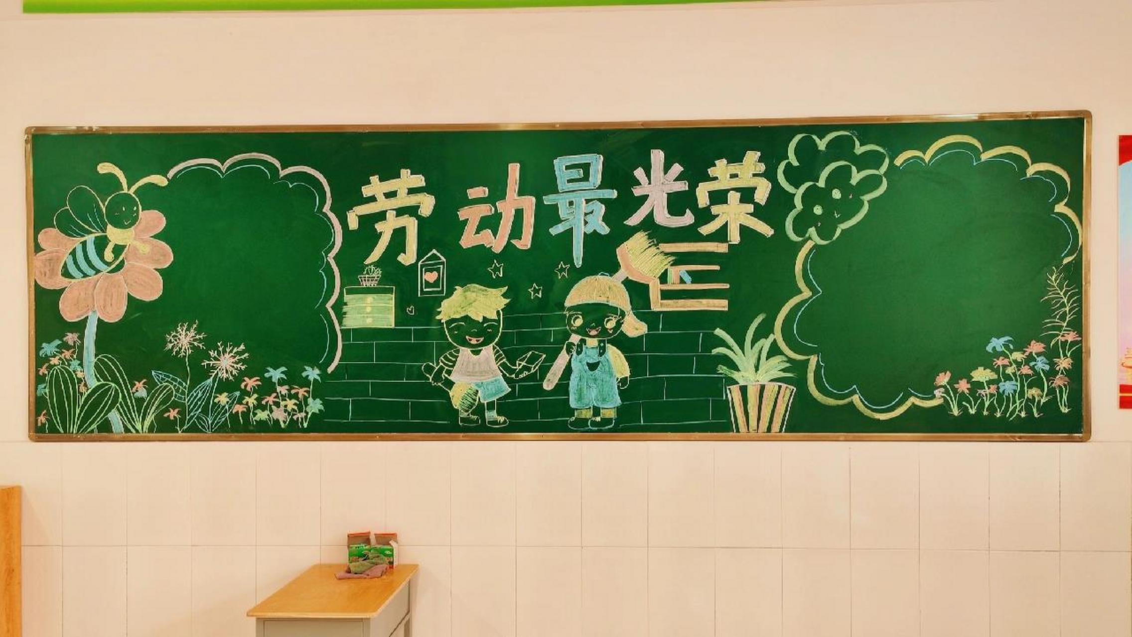 黑板报:劳动最光荣 黑板报:劳动最光荣 这次画的比较急  很多的地方都