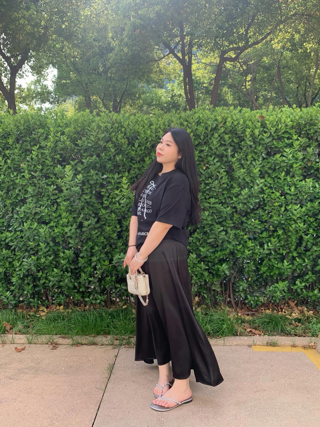 身高163体重170 这套真的太显瘦了纸片人即视感!