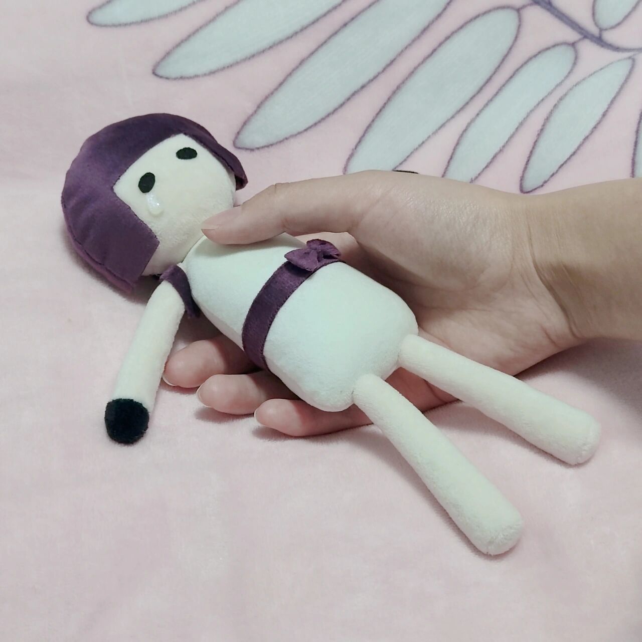 白散散红杆杆 衣服可脱可换衣服 有点瘦的散散,下一只版型还要再改改