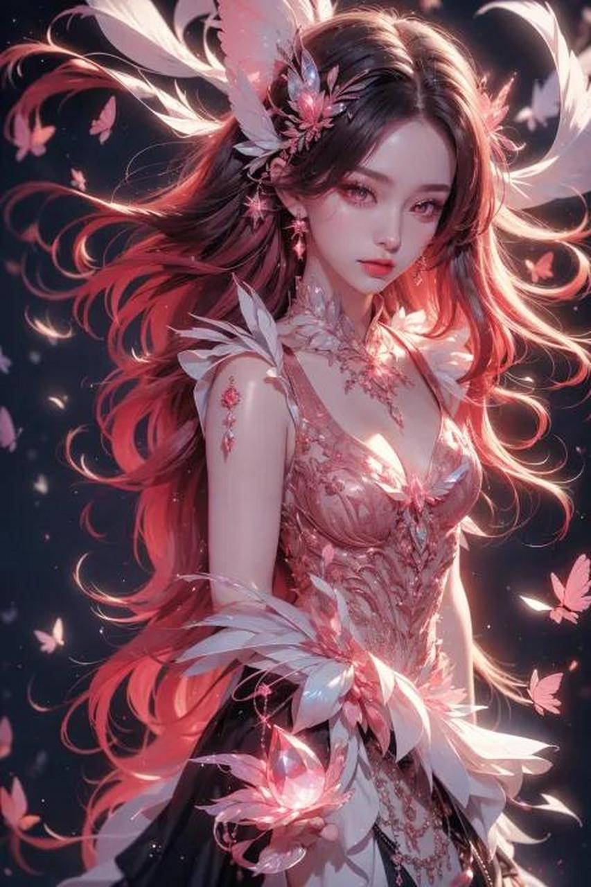 二次元绝美人物 美图大家分享 插画壁纸分享 卡通美少女欣赏 分享一下