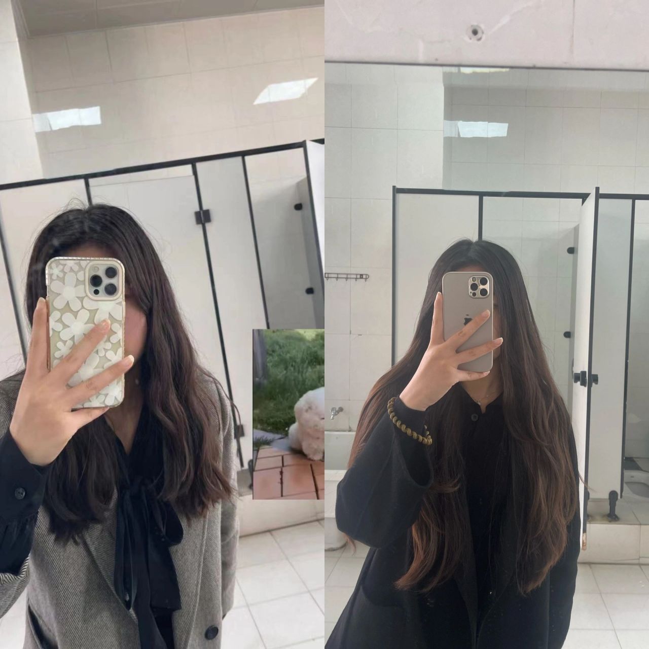 头发长度|一年前vs一年后 不对比不知道,一对比吓一跳 感觉差不多长了