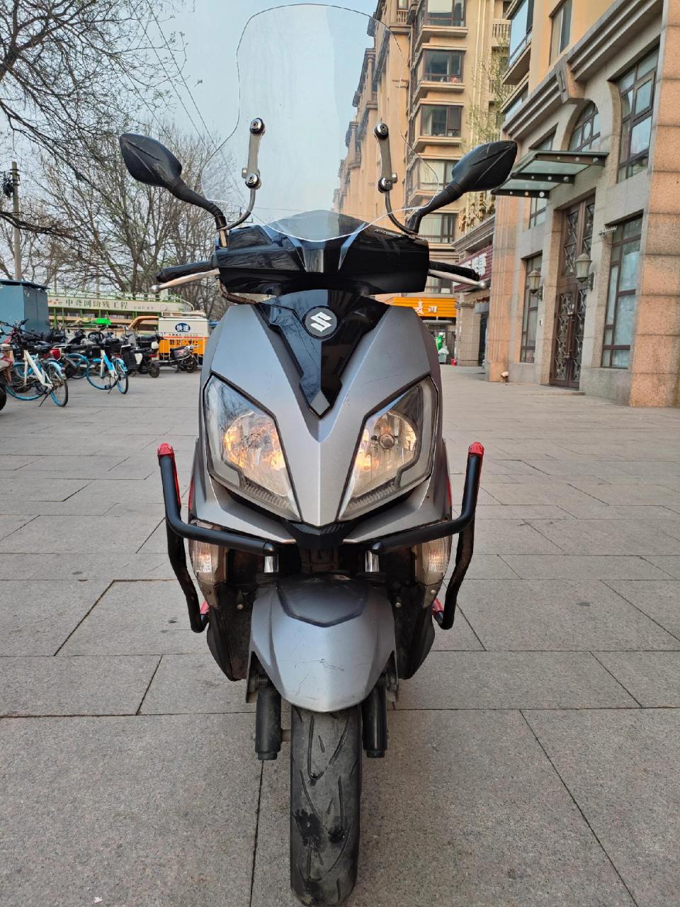 二手摩托车铃木uy京牌公户6600元.