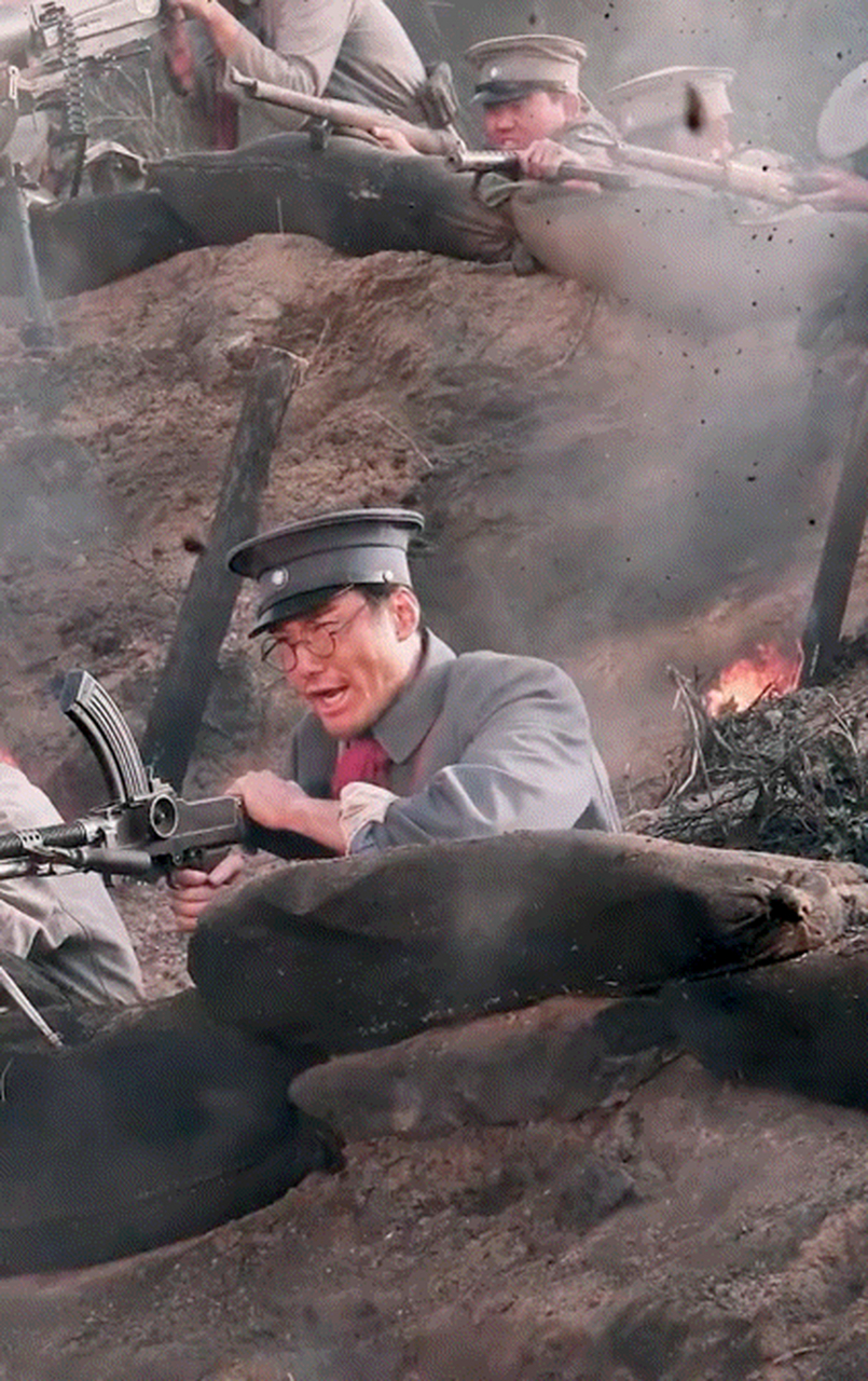 饰演了"刘安恭",讲述了他热血的一生,军装剧照梦回古田军号,这是胡兵