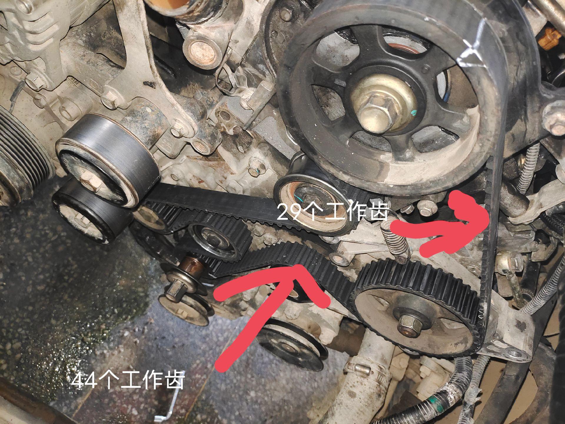 金杯西部大力神发动机d22a正时安装,磨人个宝