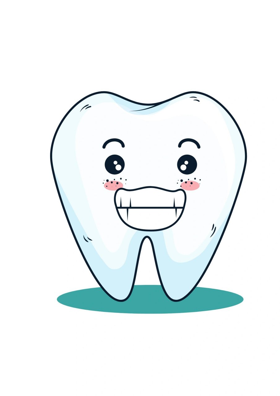 牙齿图片大全02图 好看的牙齿像个迷人的微笑,自带治愈不美好的超