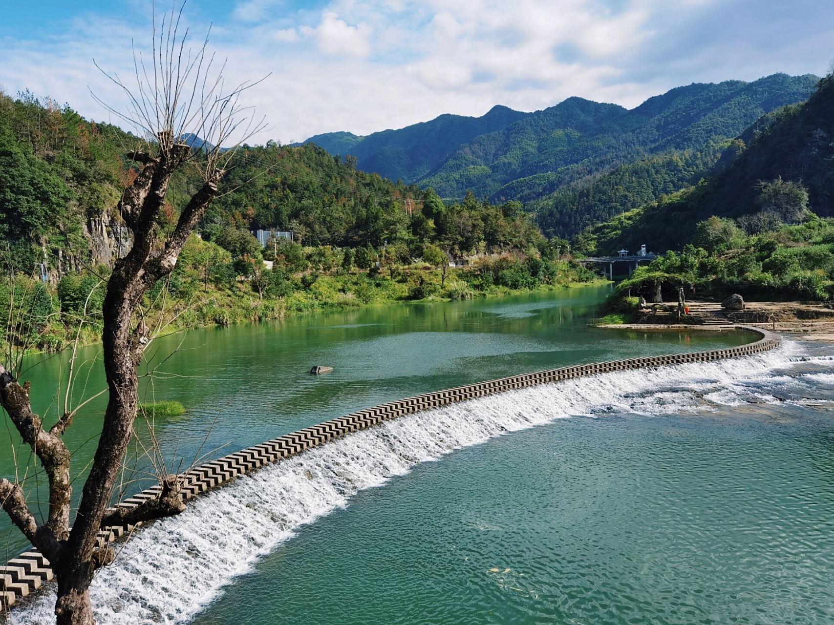 泰顺南浦溪～碇步桥,福庆桥 山水之间,廊桥之上