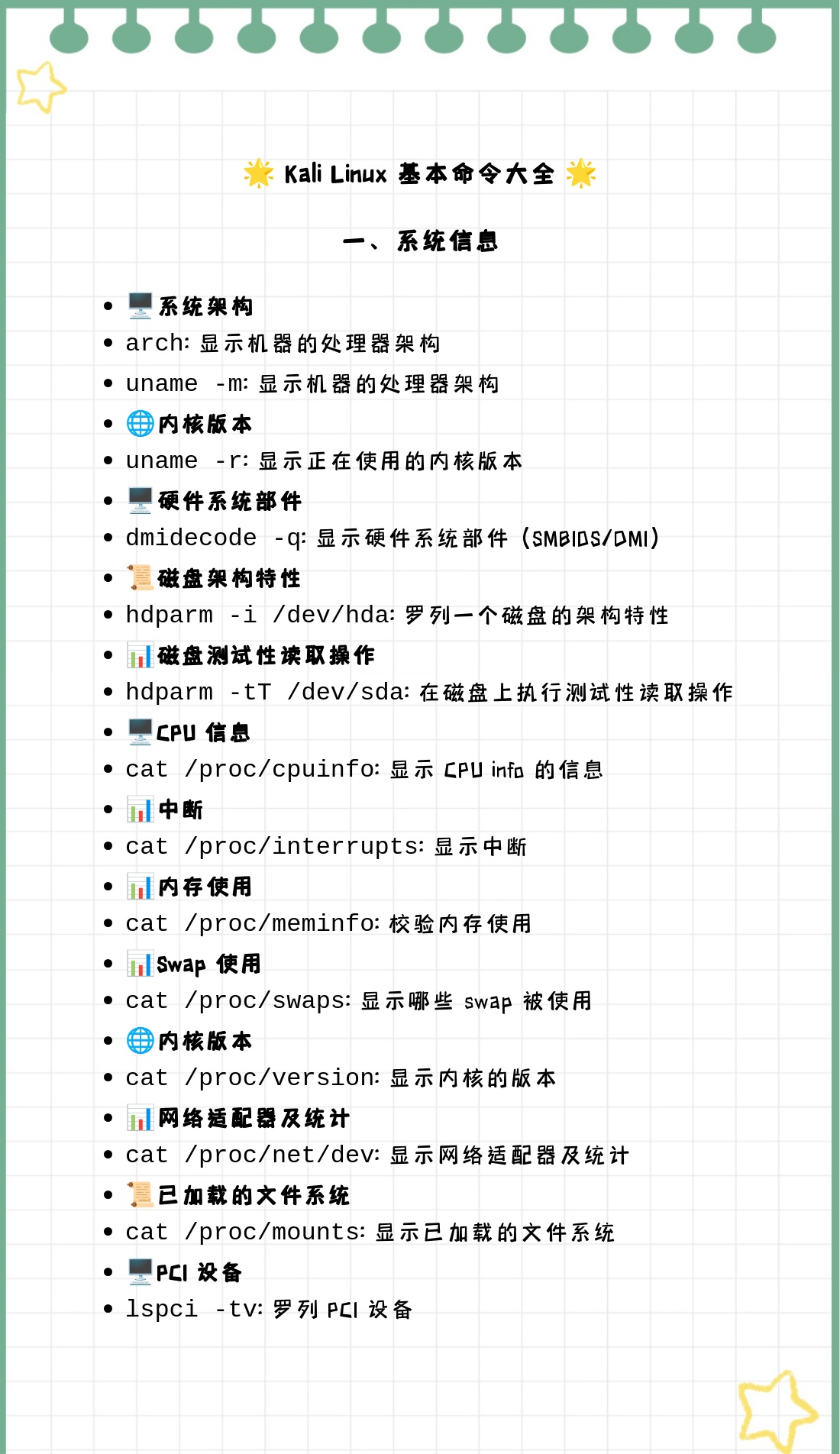 linux命令大全，Linux命令大全100例列表