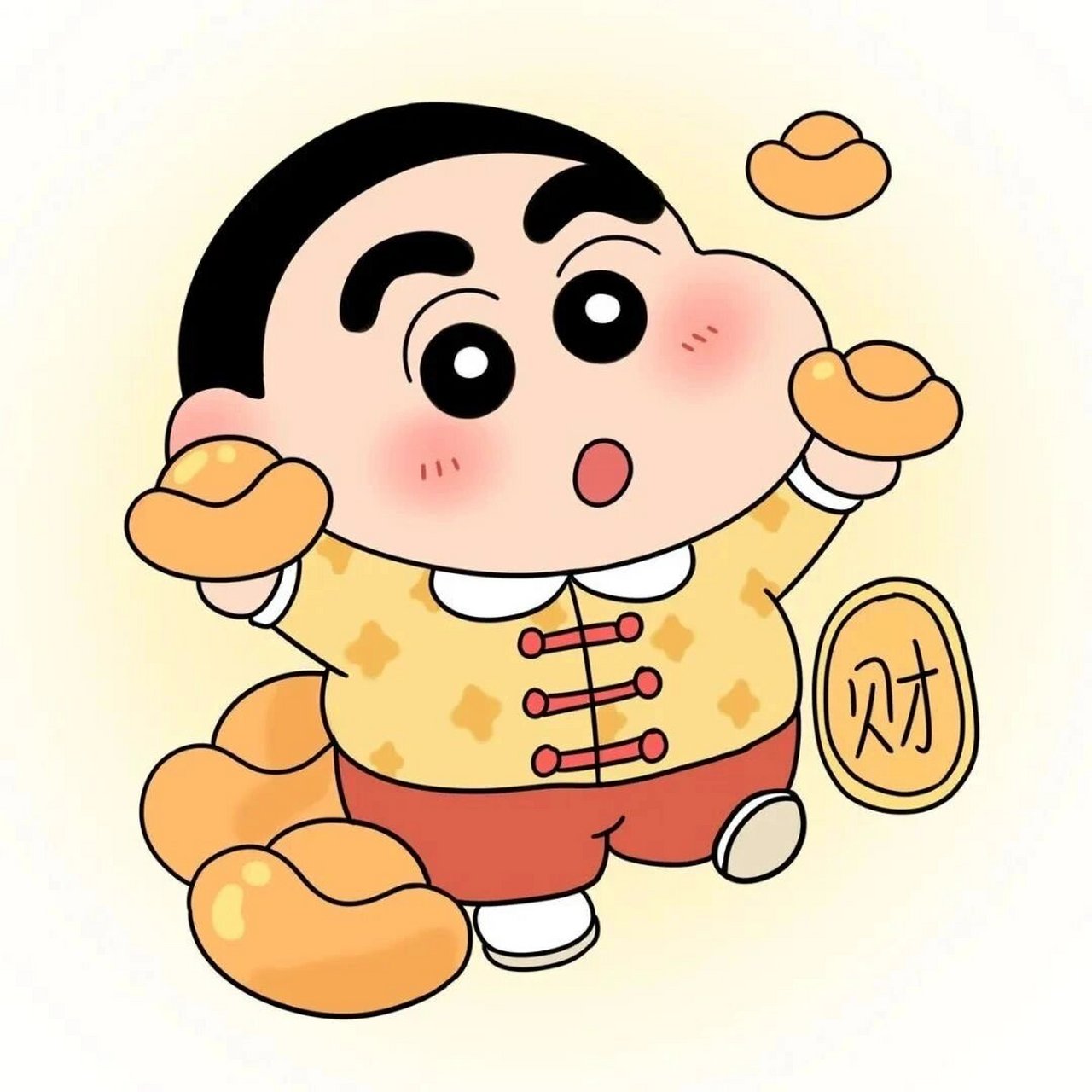 蜡笔小新春节可爱头像