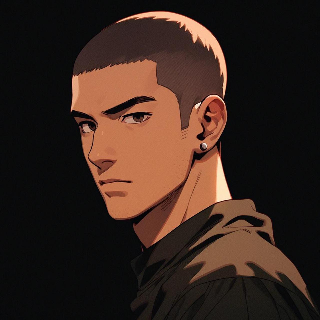 高质量复古男头128 炫酷