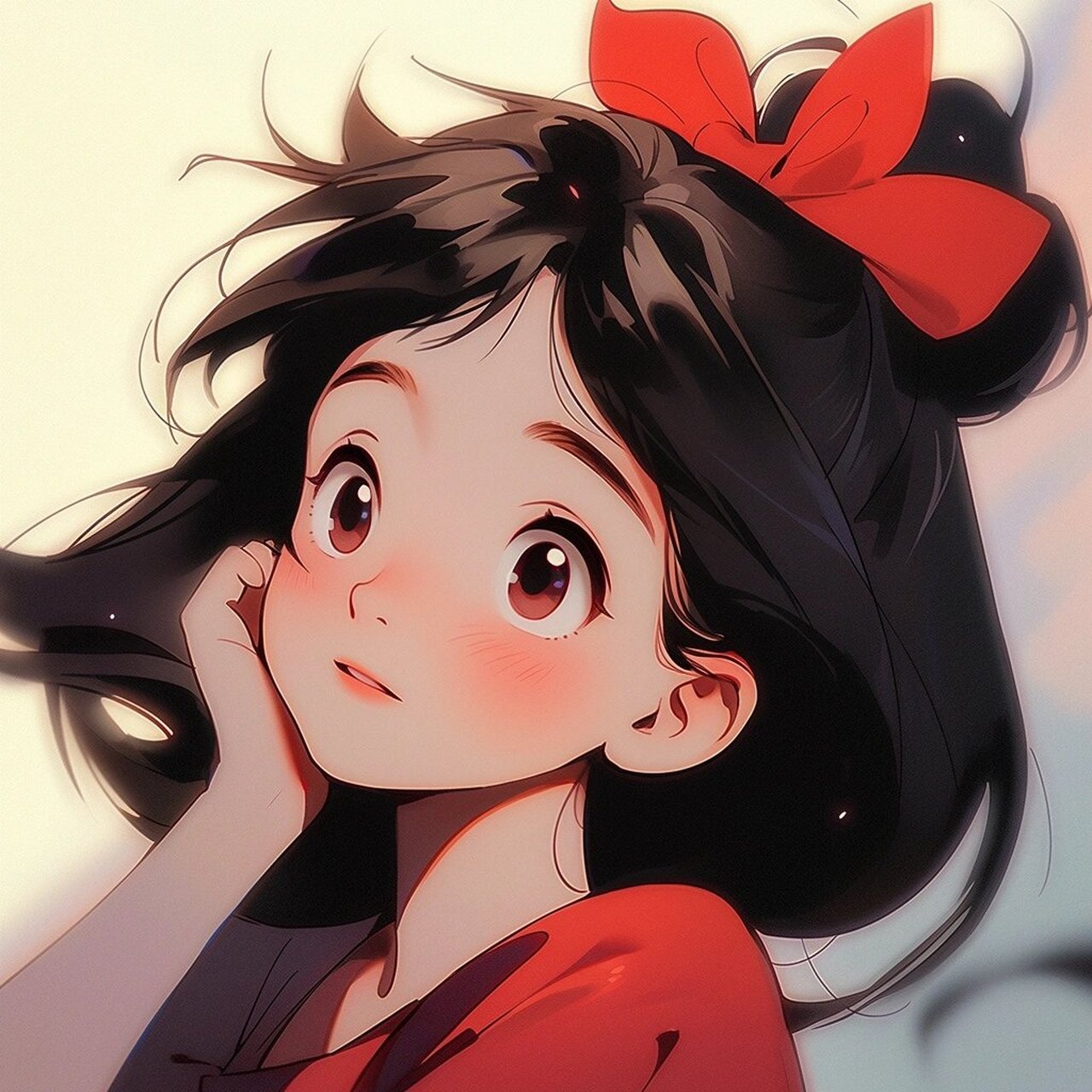 少女头像丨起风了