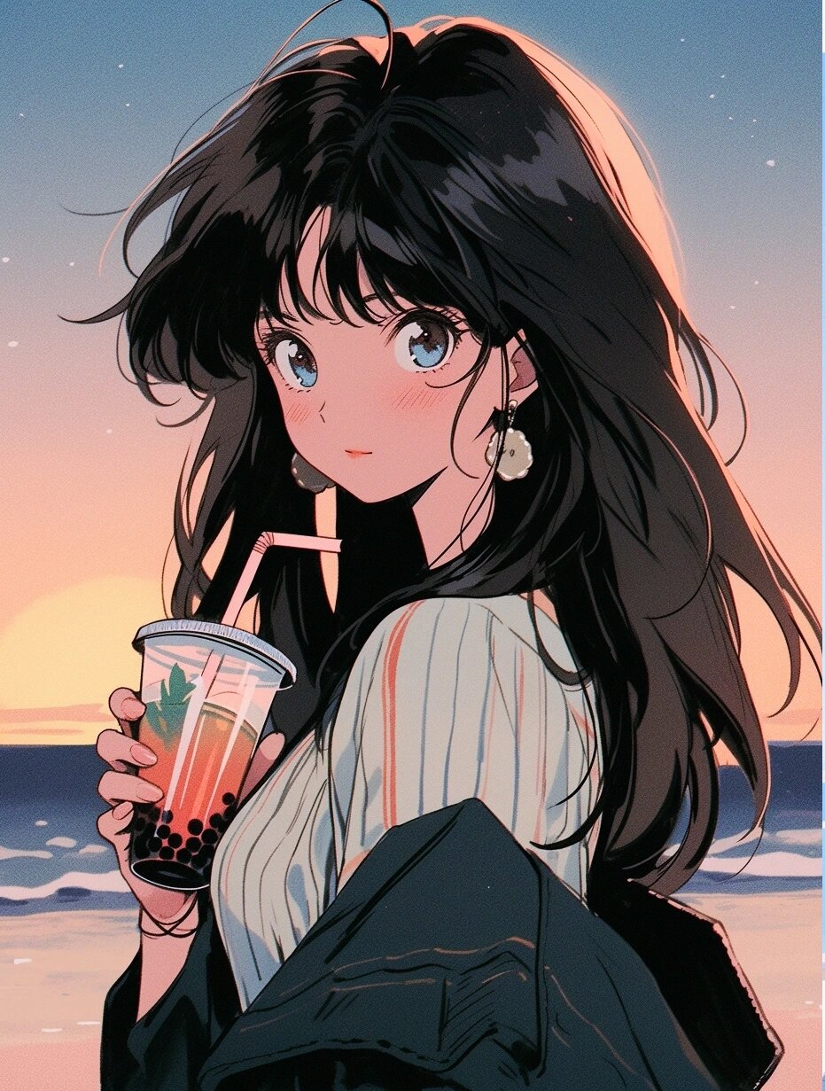 喝可乐女生头像 | 夏日的脾气要用冷饮降下