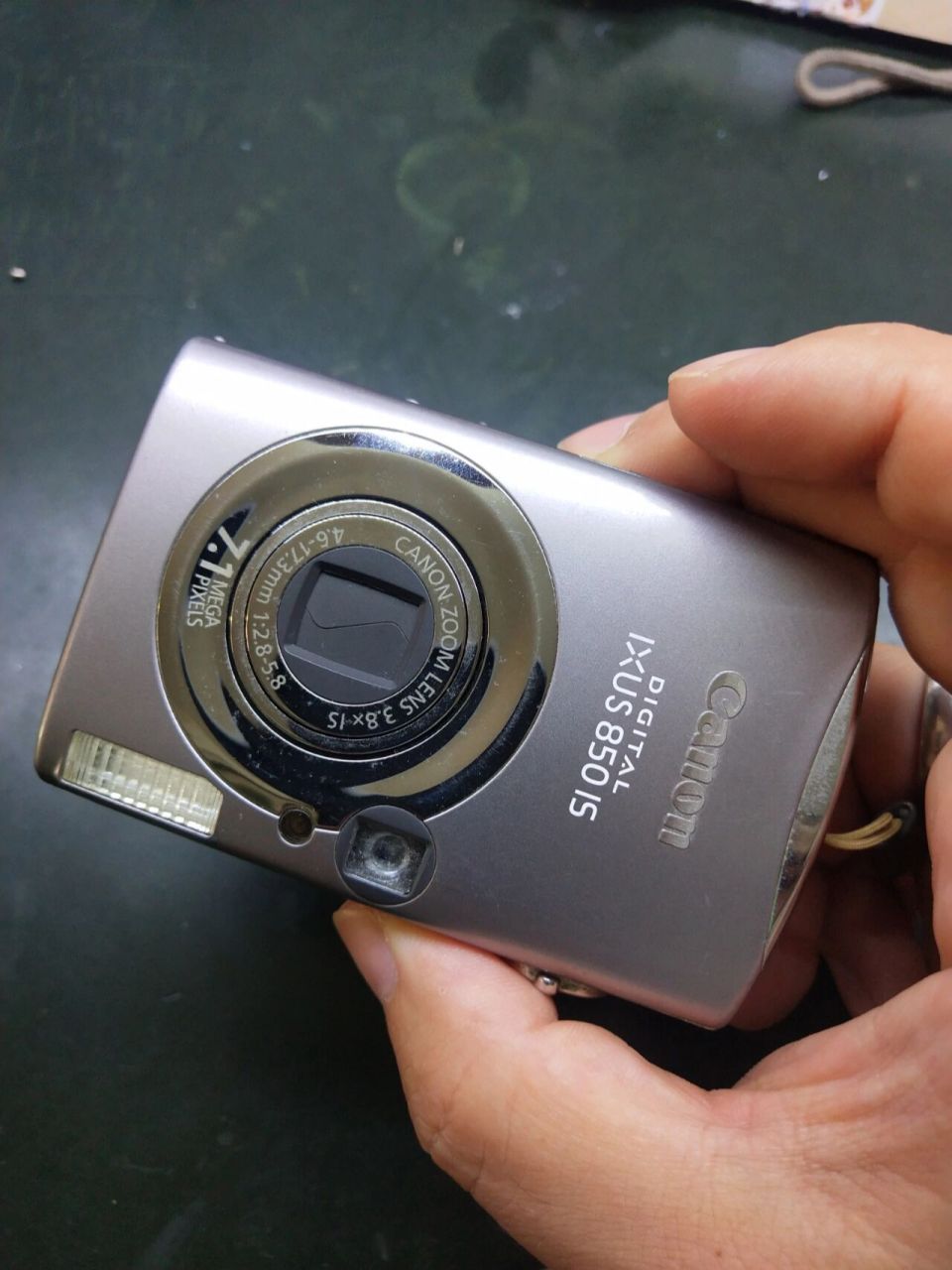 佳能ixus850ccd相机维修 模糊不对焦 报错