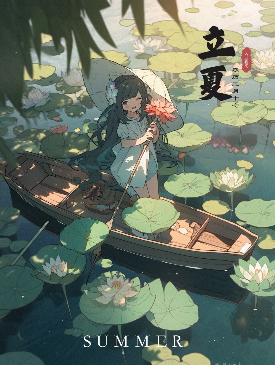 009|二十四节气插画——立夏