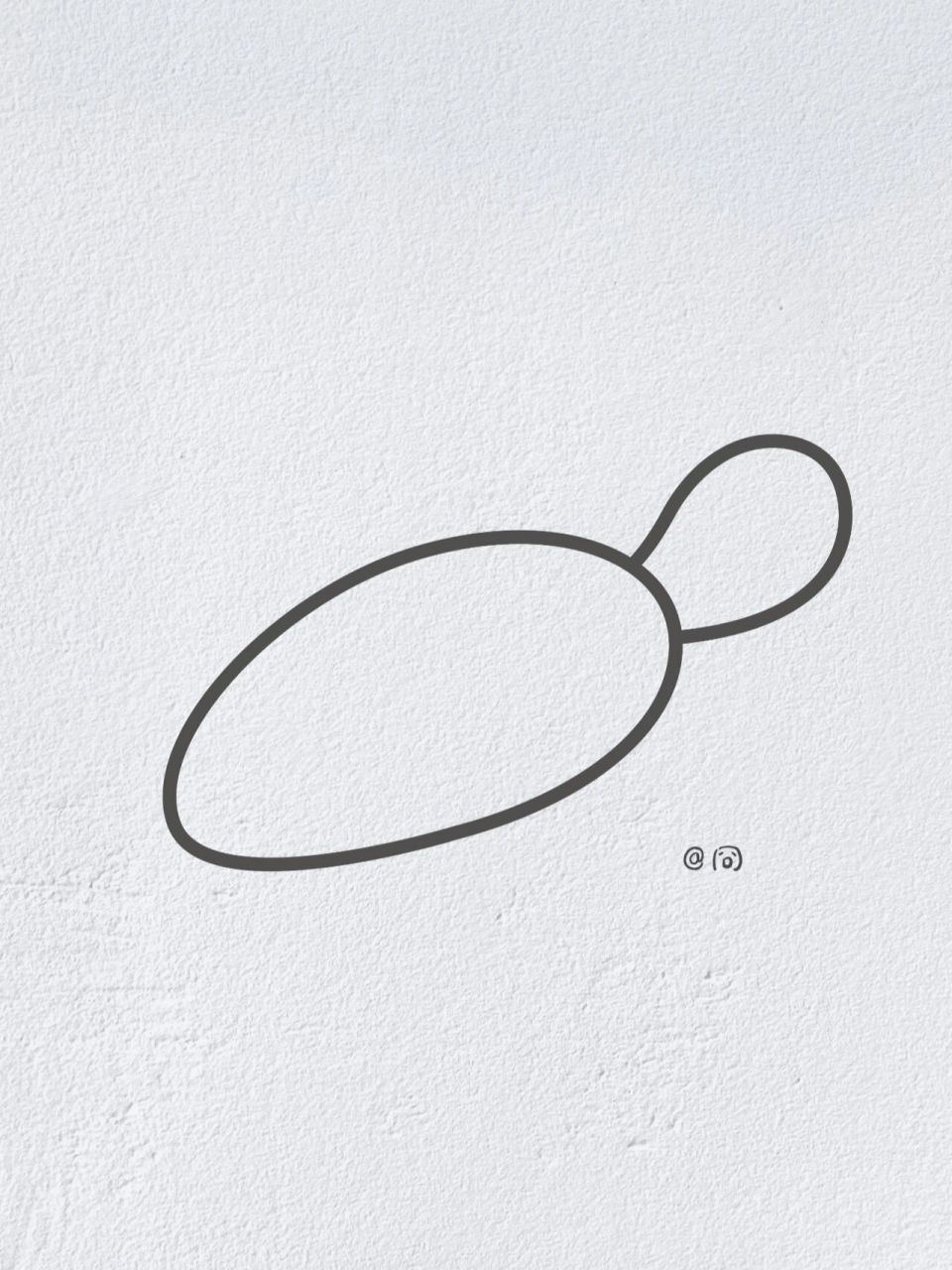 动物简笔画之可爱的小海龟(内附过程图)