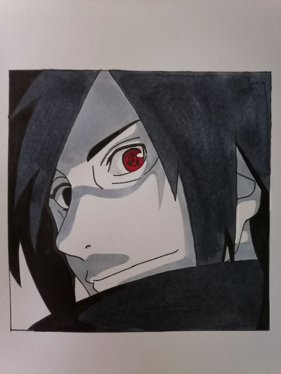 斑教程 感受一下斑爷的压迫力#火影忍者