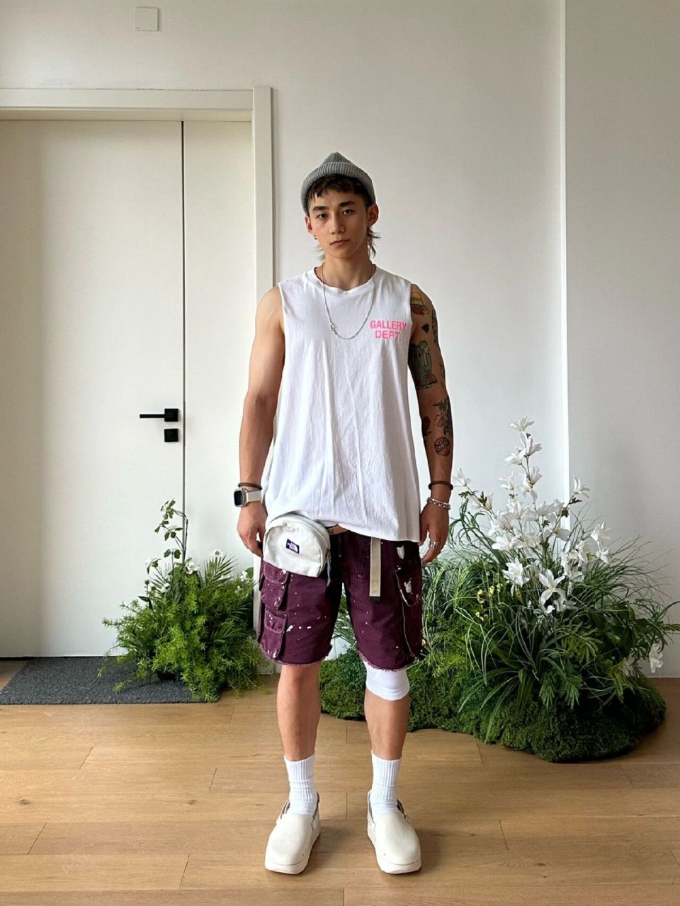 看完post malone 时代广场的视频 自己动手remake了一下"坎肩" 结果