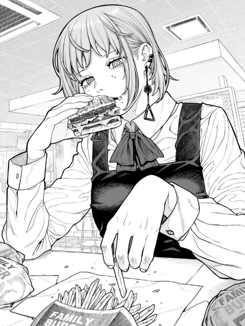 饥饿00 画师见图二 #电锯人