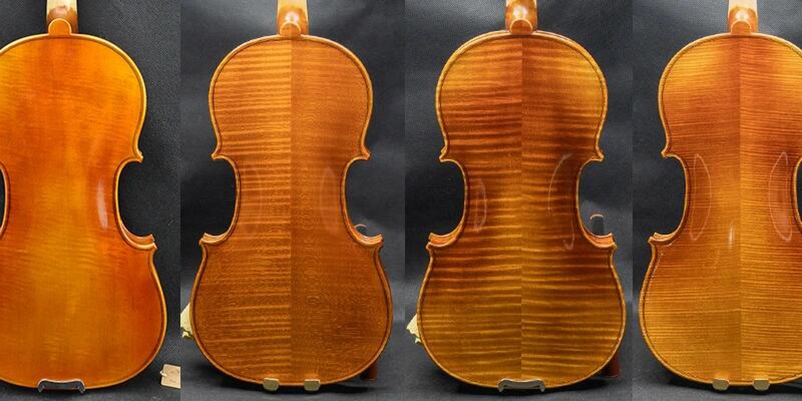 提琴背板的花纹(虎皮纹)是怎么形成的 几乎所有小提琴的背板都有类似