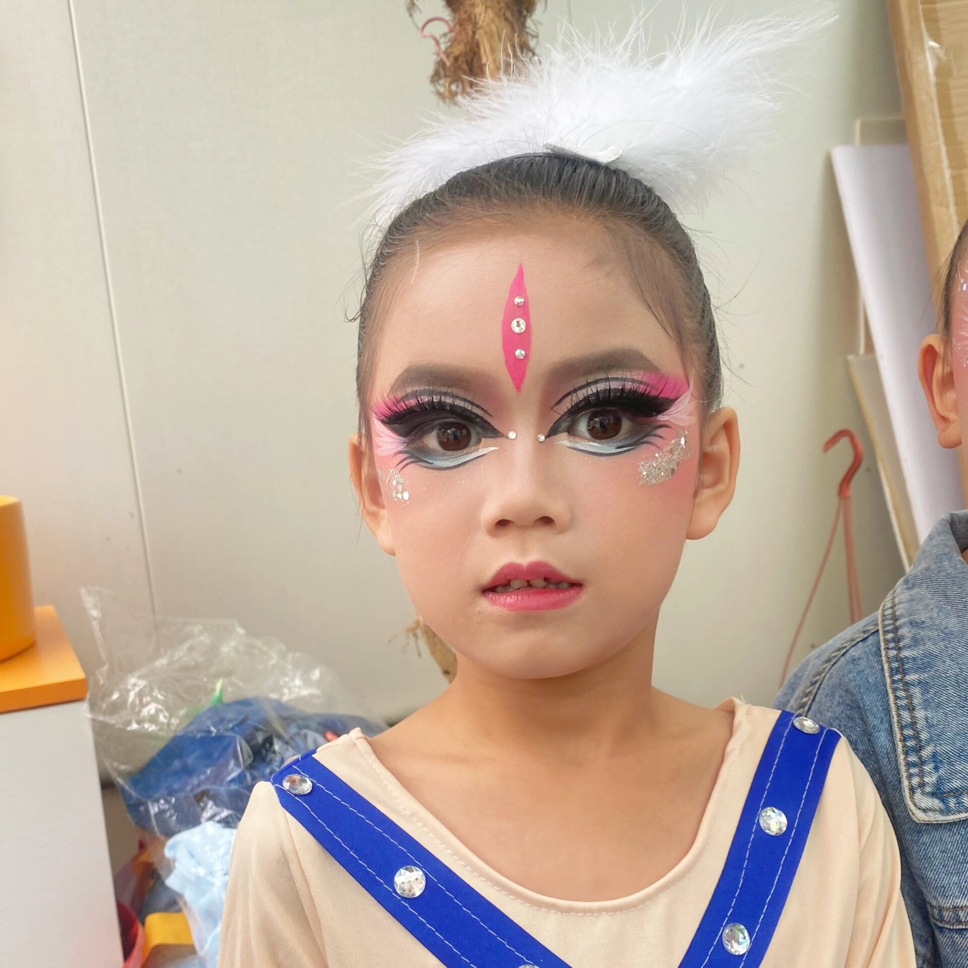 舞台妆小鸟妆 今日份化妆