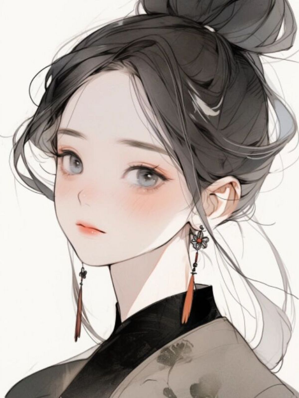 古风侠女|雪花女神龙