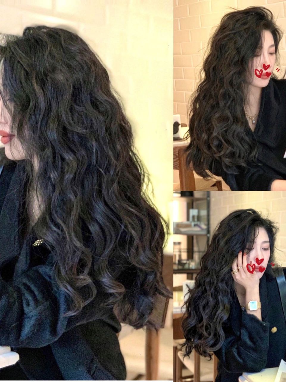 复古港风卷发真的太绝了!出趟门被夸疯了!