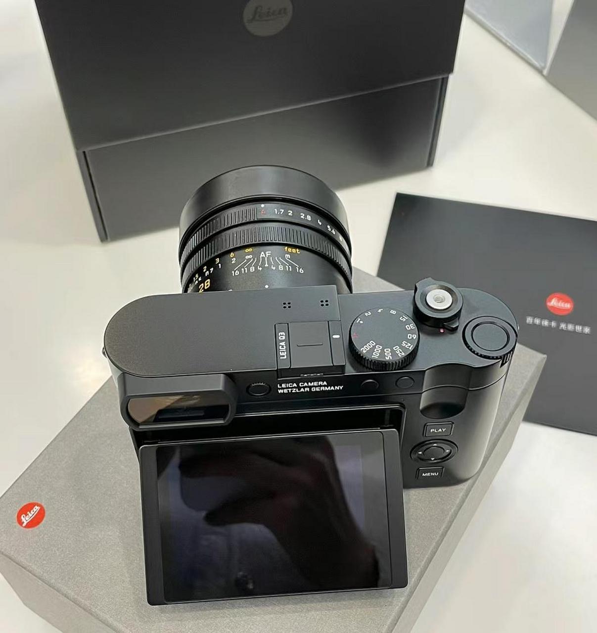 徕卡 (leica )q3 高端紧凑全画幅微单 数码相机 可翻折显  国行 全新
