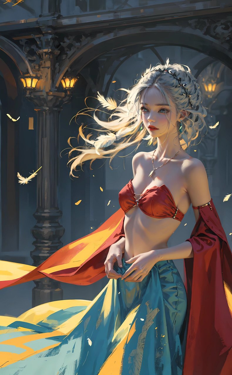 这就是传说中的冰公主吗7615 | wlop风格  wlop风格,我真的太喜欢