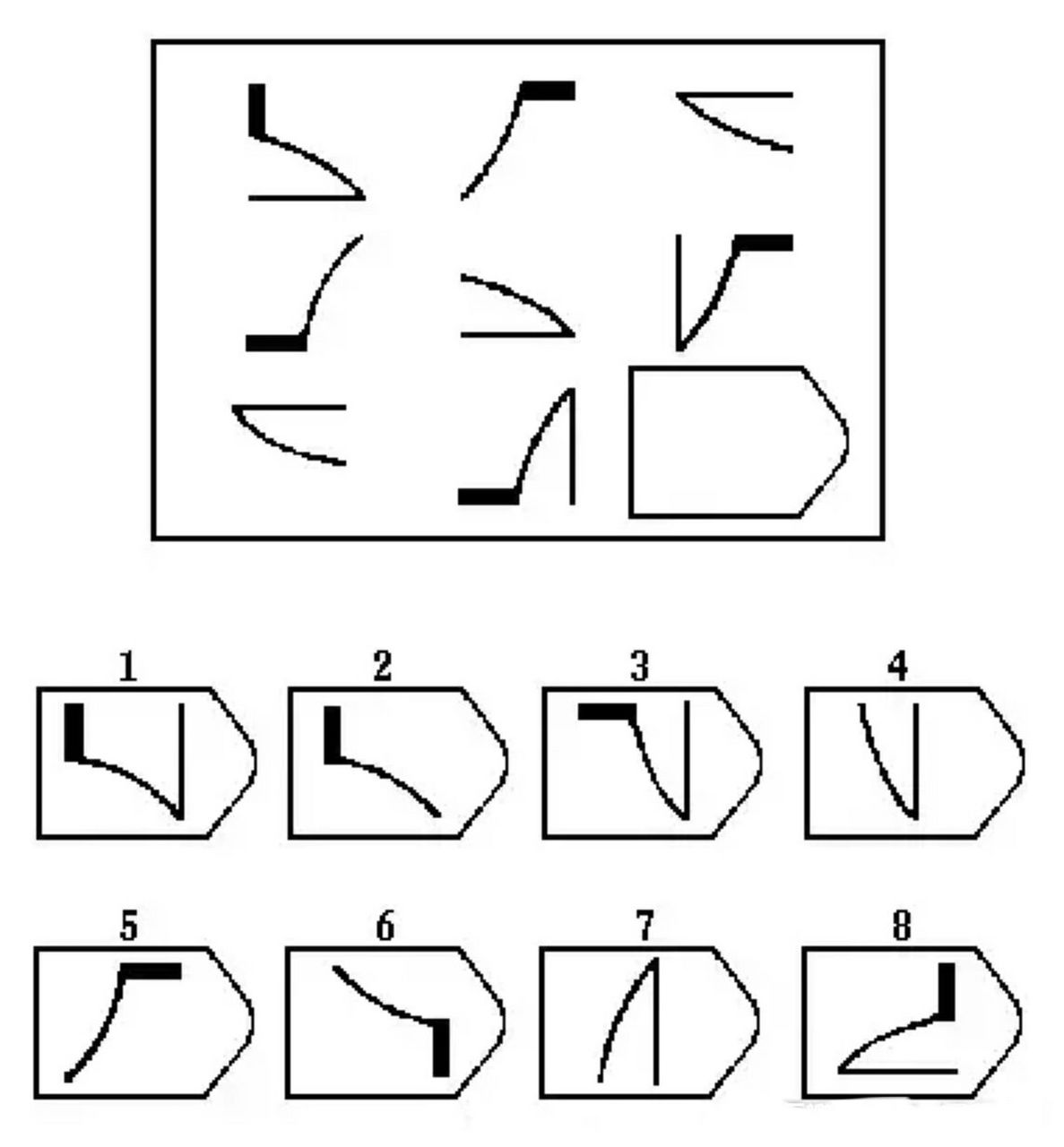 马上学会瑞文高阶智力测试 答案见图二