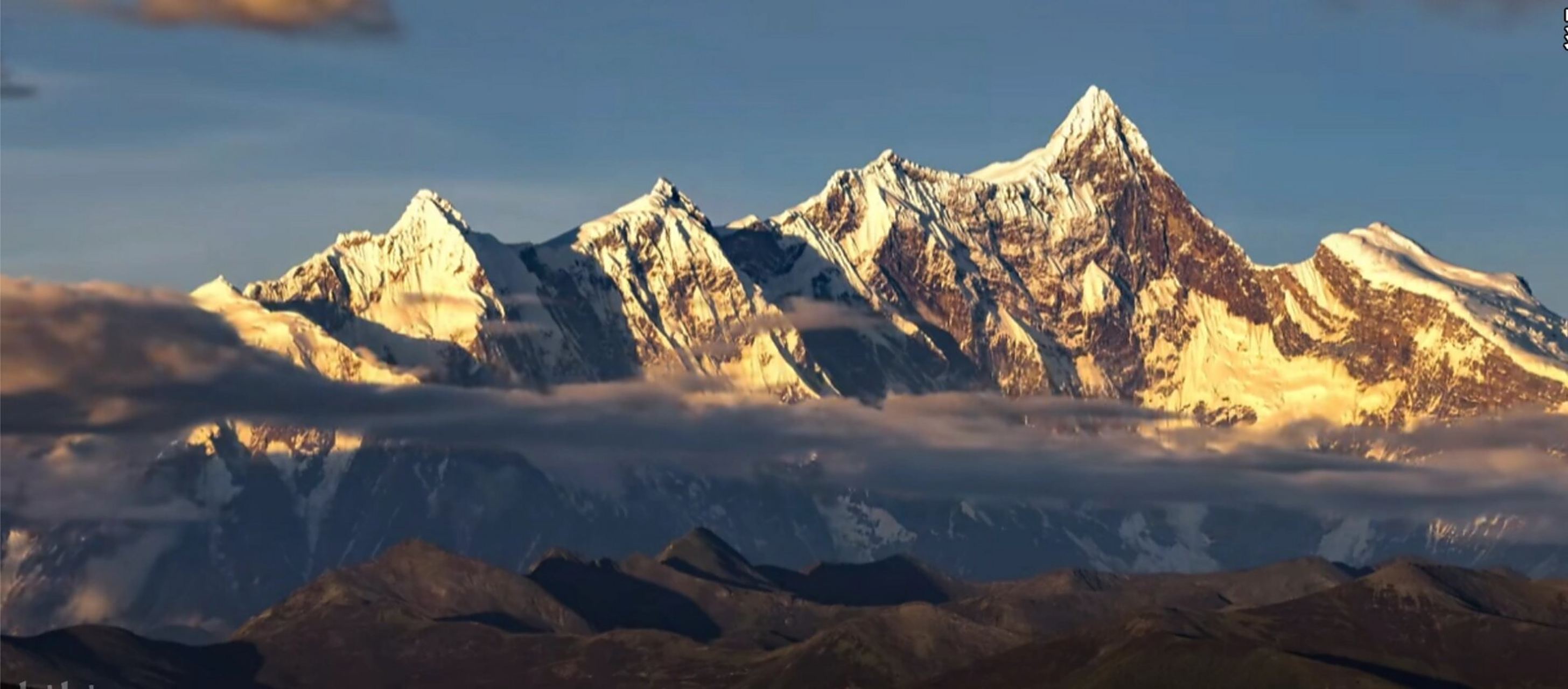 日照金山,拉萨最美的地方在林芝!