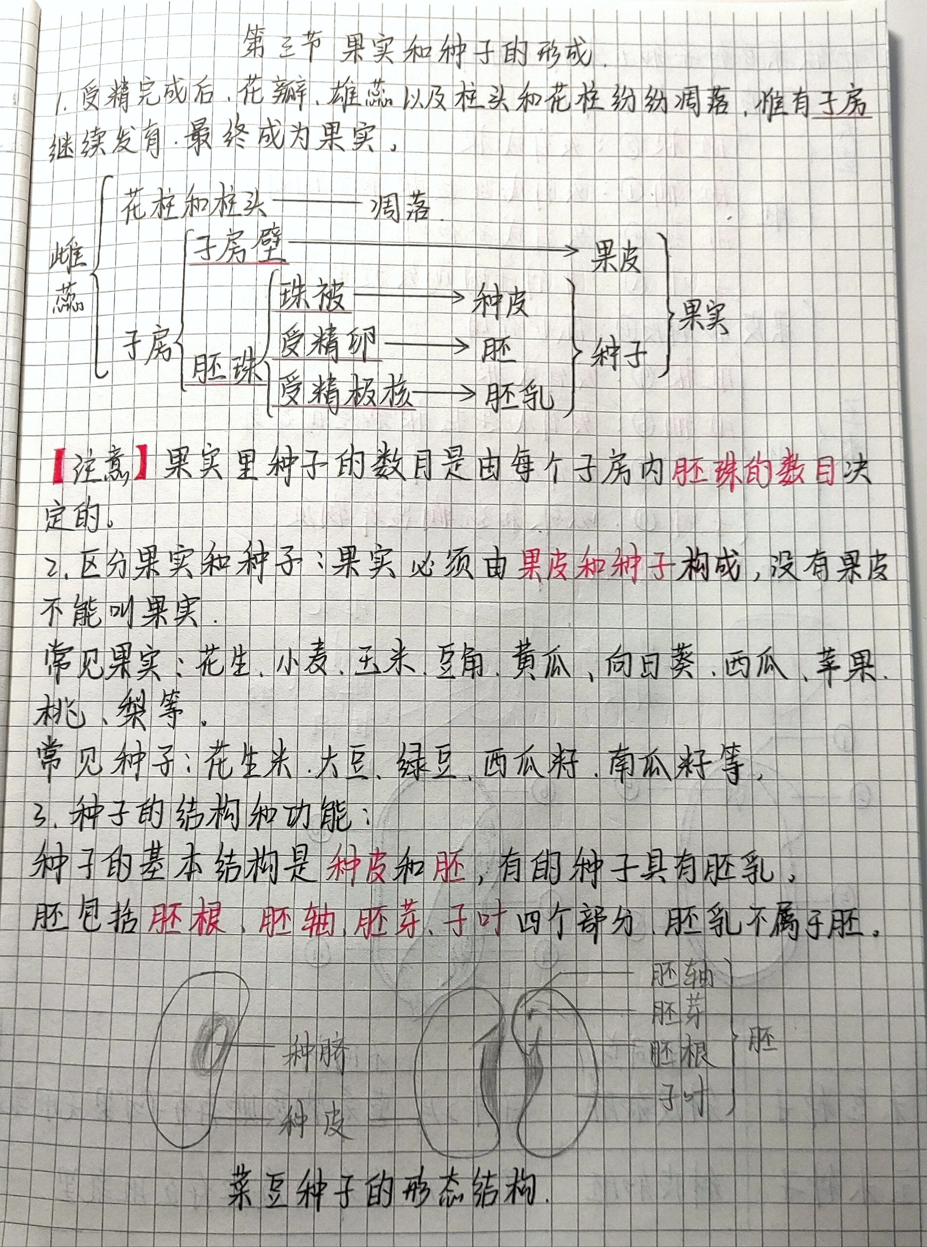 八上生物知识点笔记