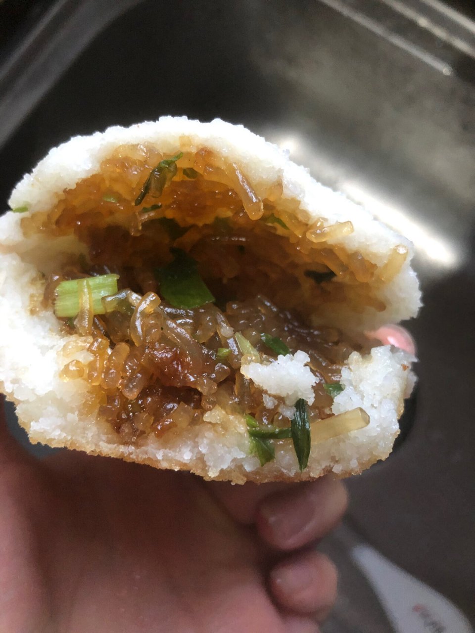 有没有安徽六安的小伙伴吃过这个,叫什么名 想吃妈妈做的包芯粑粑