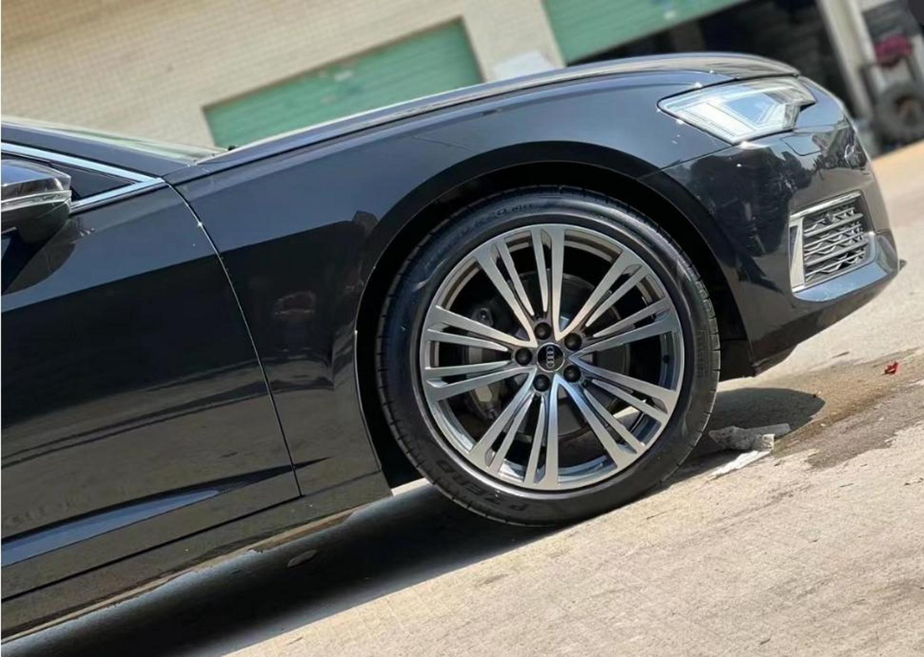 20寸奥迪a8原厂轮毂 奥迪a8l20寸轮毂带胎25540r20倍耐力全套出 轮毂