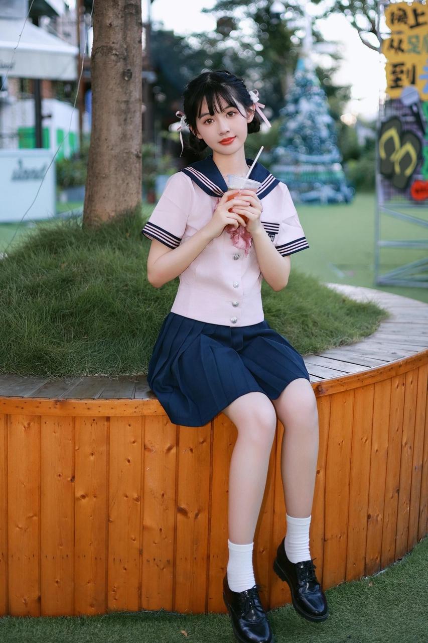 摄影 jk制服 分享照片 拍照 赵丽颖