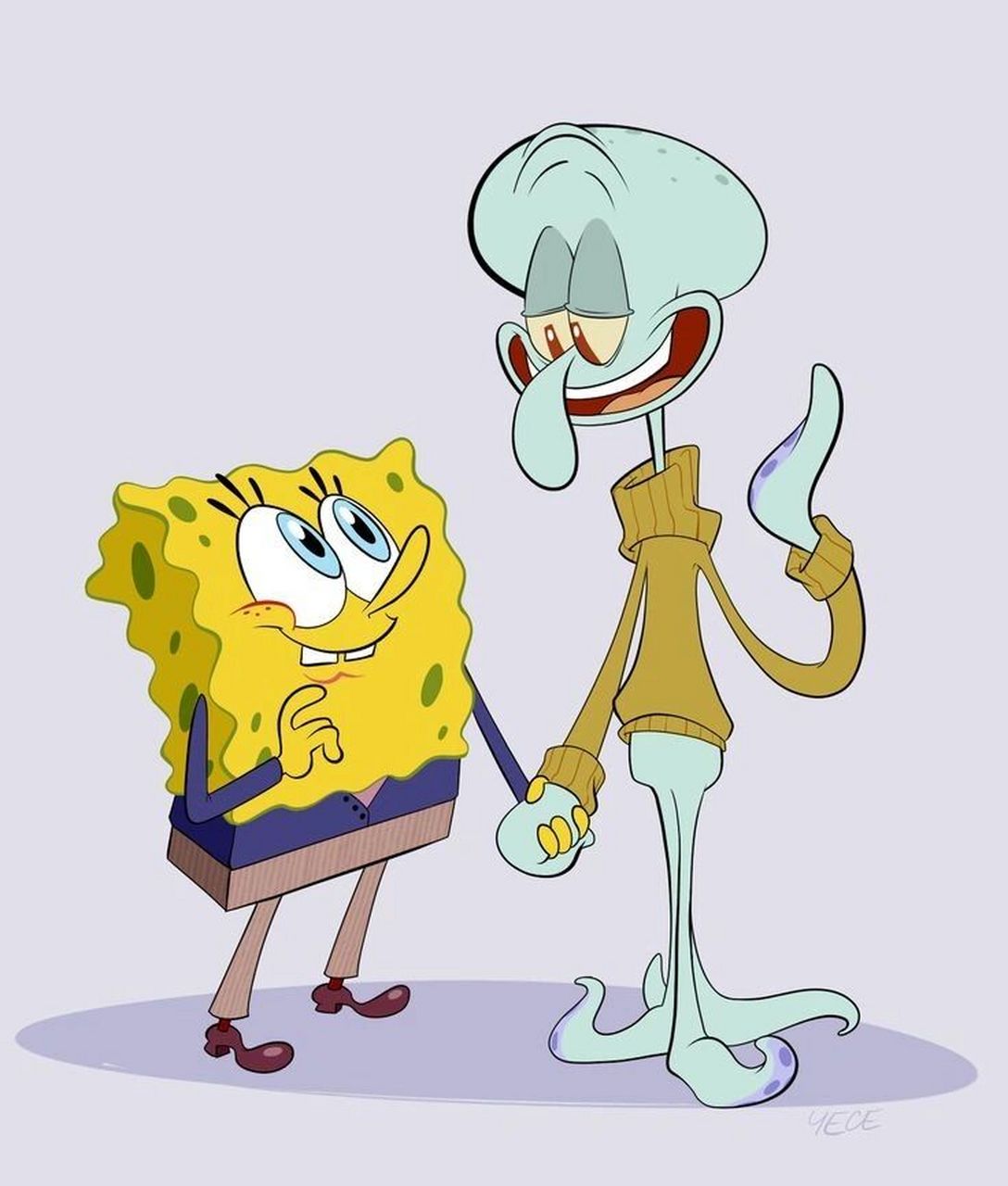 96你们要的海绵宝宝与章鱼哥素材来了～70 97分享一组海绵宝宝