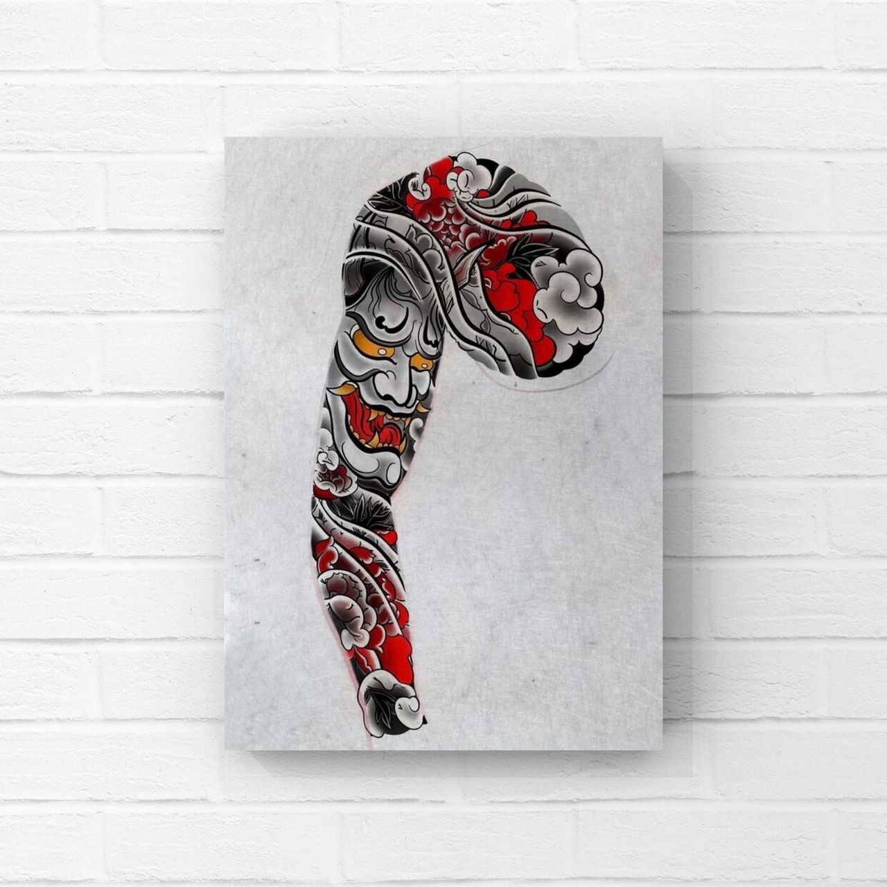 花臂花胸传统纹身手稿 坐标东莞——招收模特