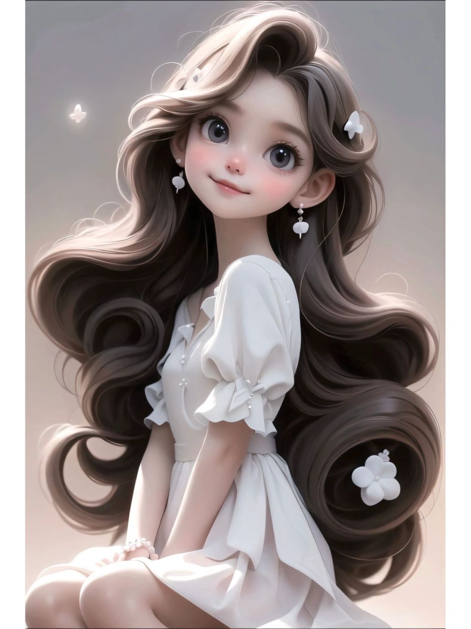 唯美壁纸,迪士尼公主头像,仙气十足0101