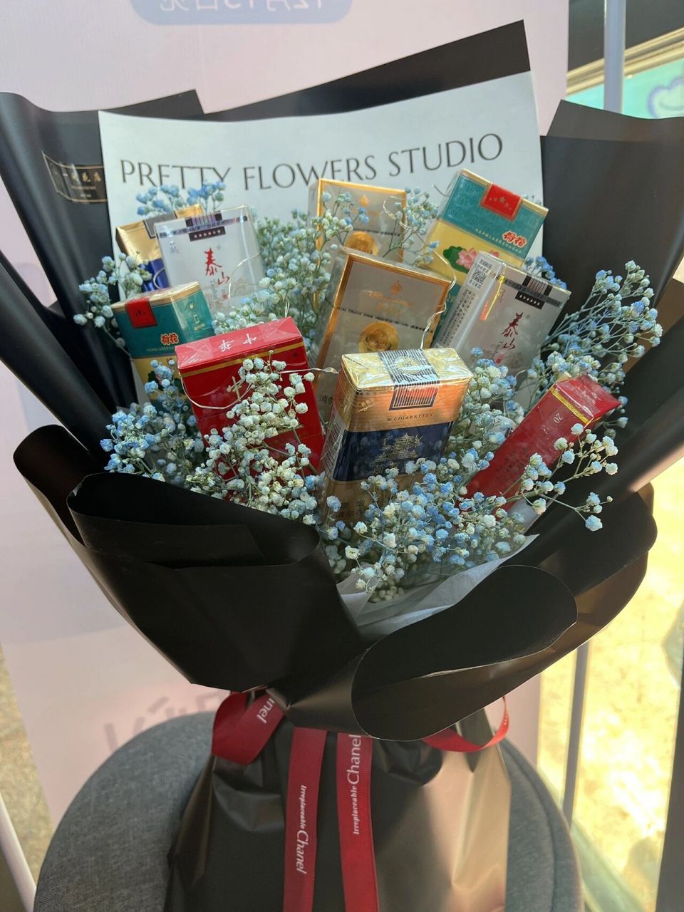 520给男朋友准备的烟花束 希望他会喜欢呀