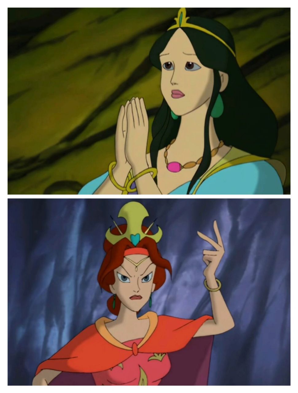 动画版西游记中美丽画皮 1.紫衣仙子 孙悟空叔叔,你有几个女朋友?