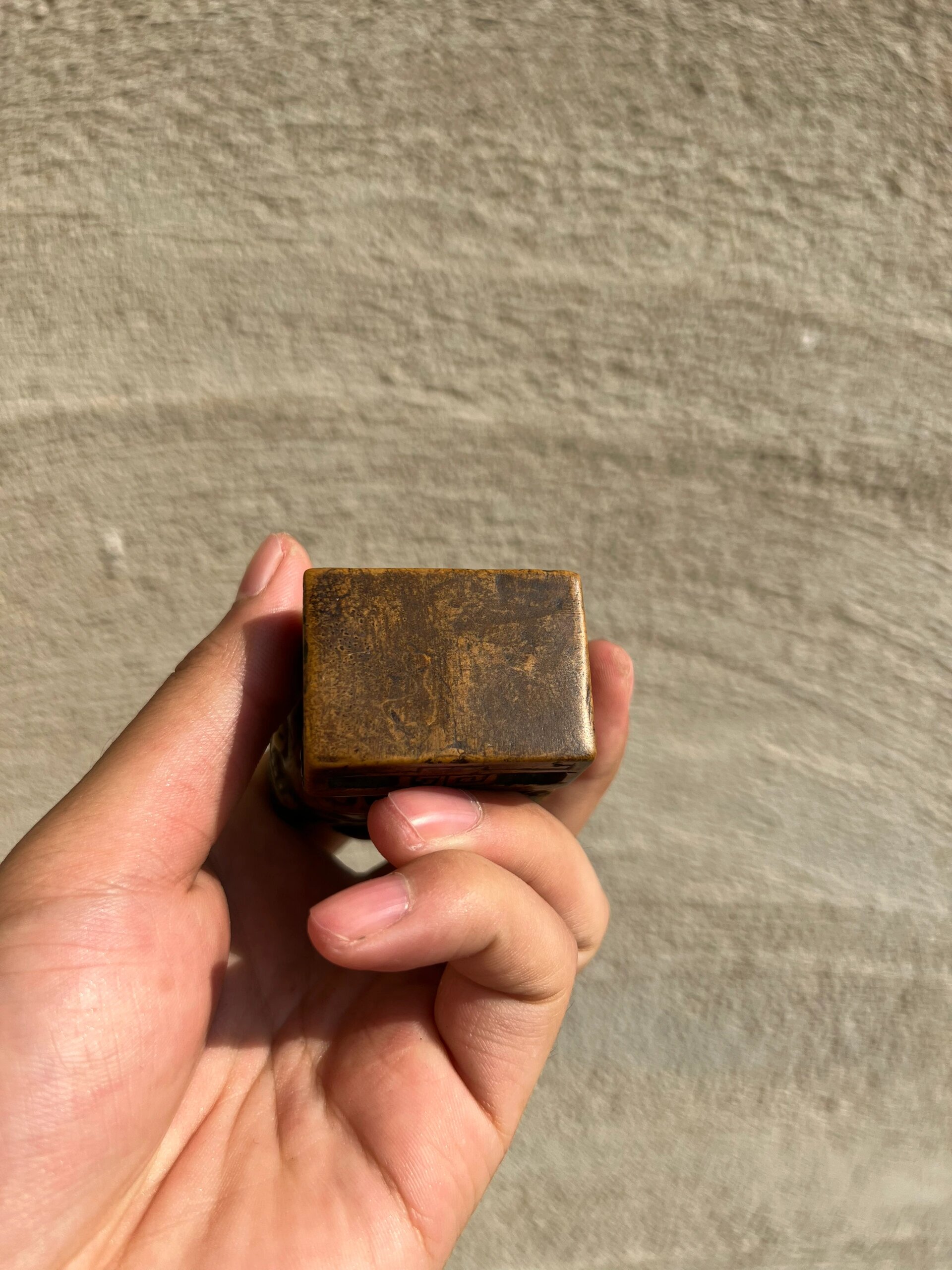 寿山石把我狮子 400包邮 清代寿山石把玩狮 雕工精细精美 造型美观