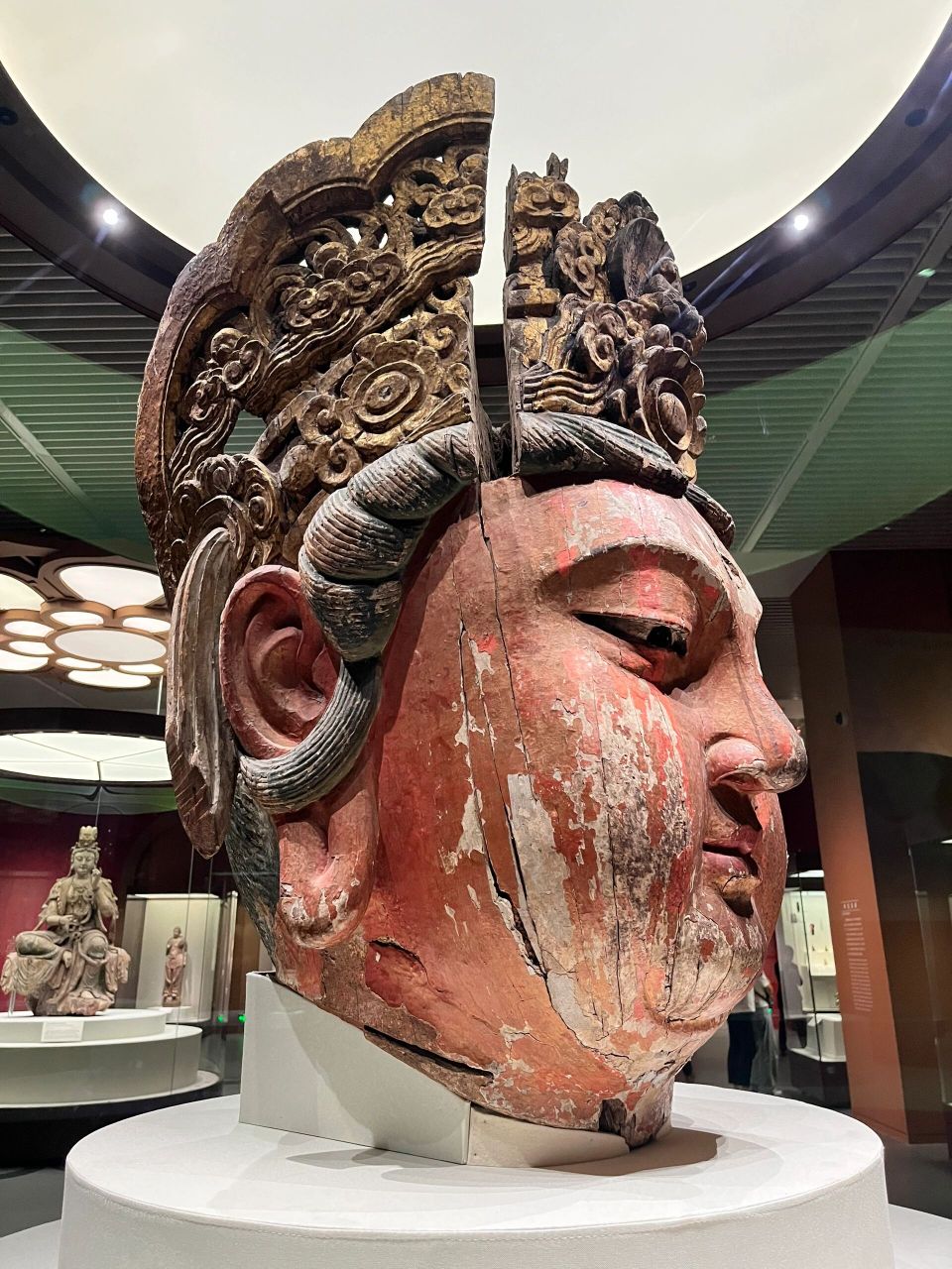 国博新展厅/古代佛造像/木造型