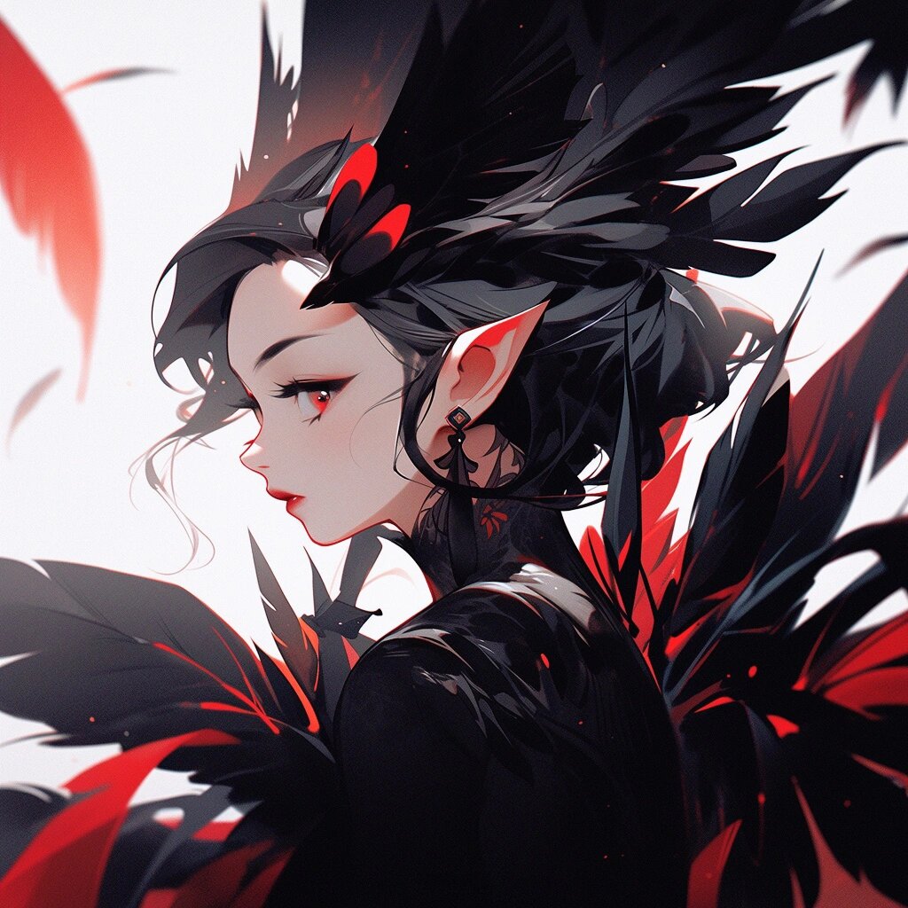 小魔女二次元万圣节头像99 马上就要万圣节啦,赶紧换上节日氛围的