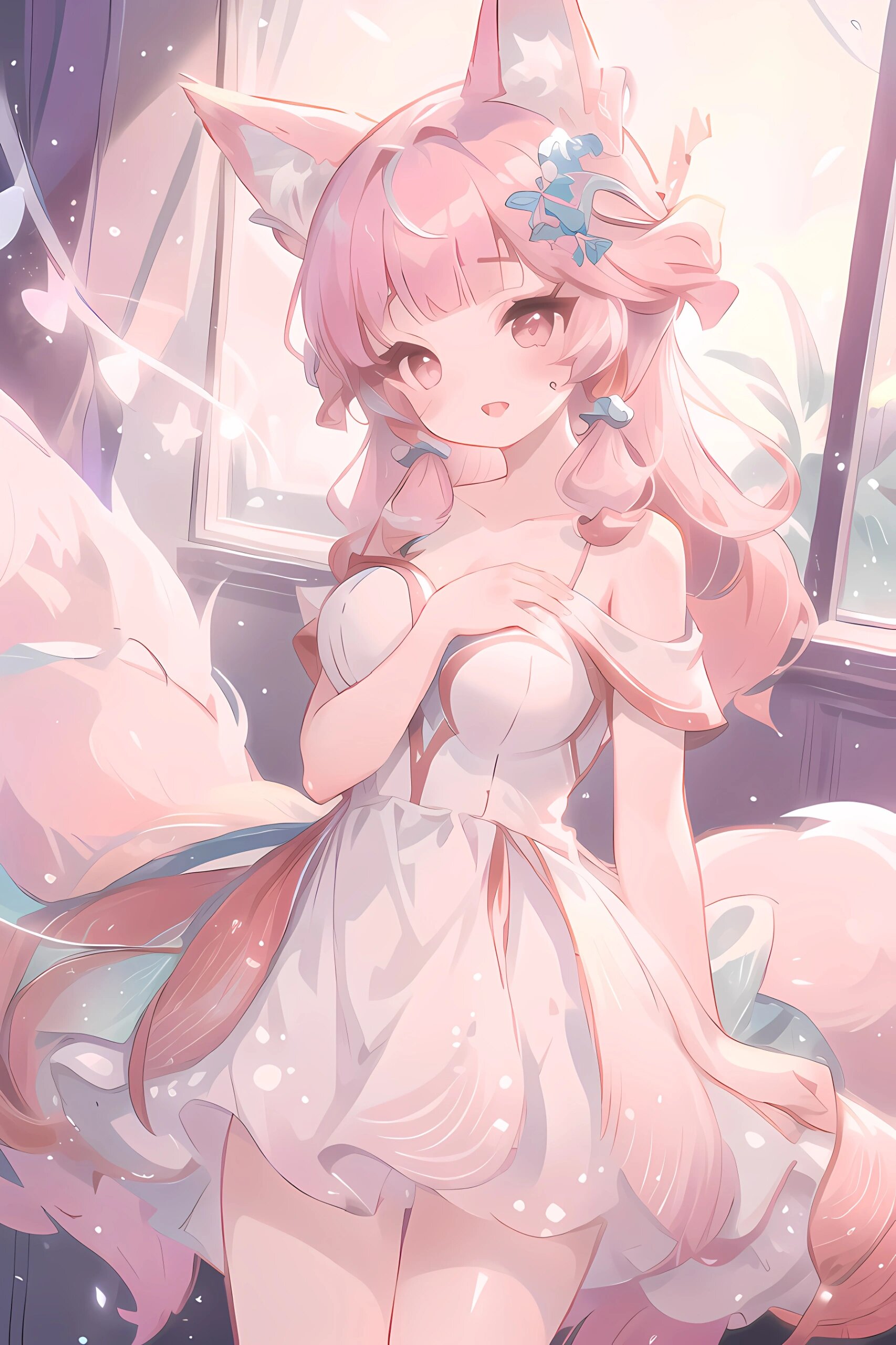 可爱的妲己壁纸 #妲己# #高清壁纸# #二次元# #神仙壁纸# #萝莉