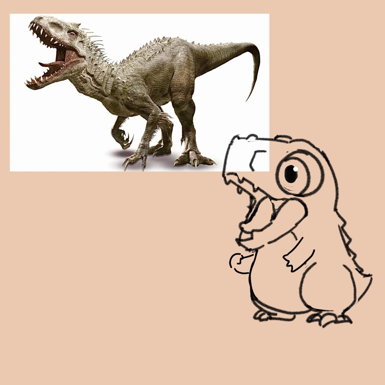恐龙插画