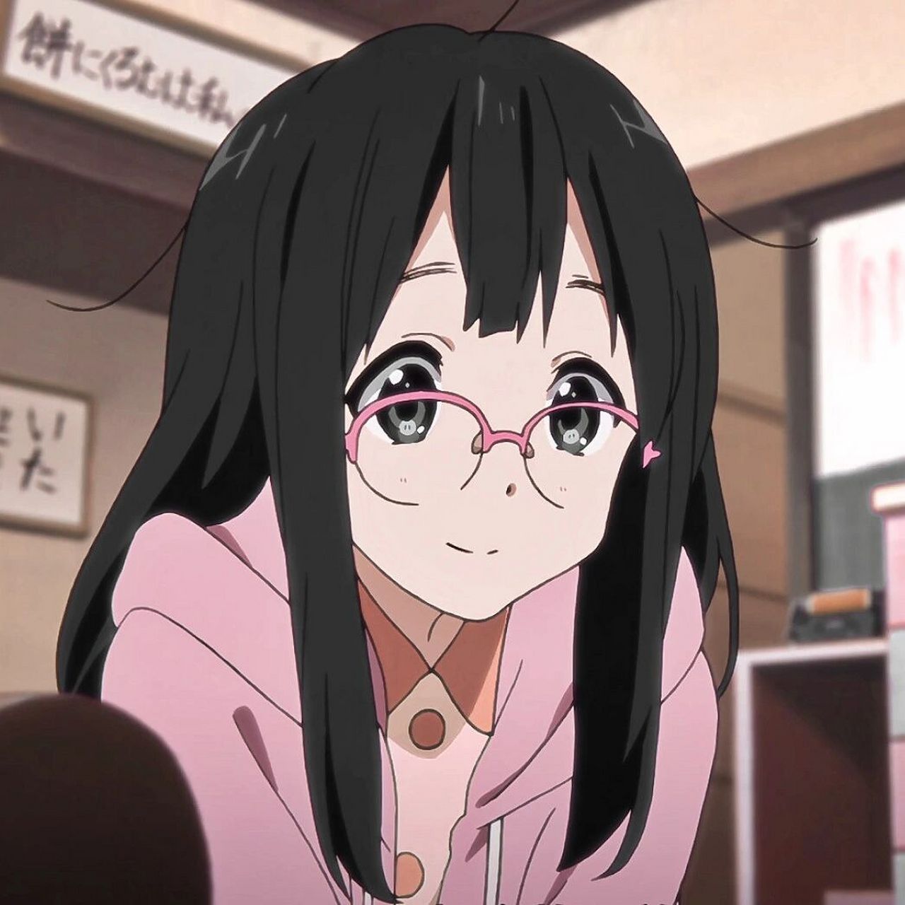 动漫头像「玉子的爱情故事」 眼镜妹玉子~ 自截自调 二传注明 礼貌