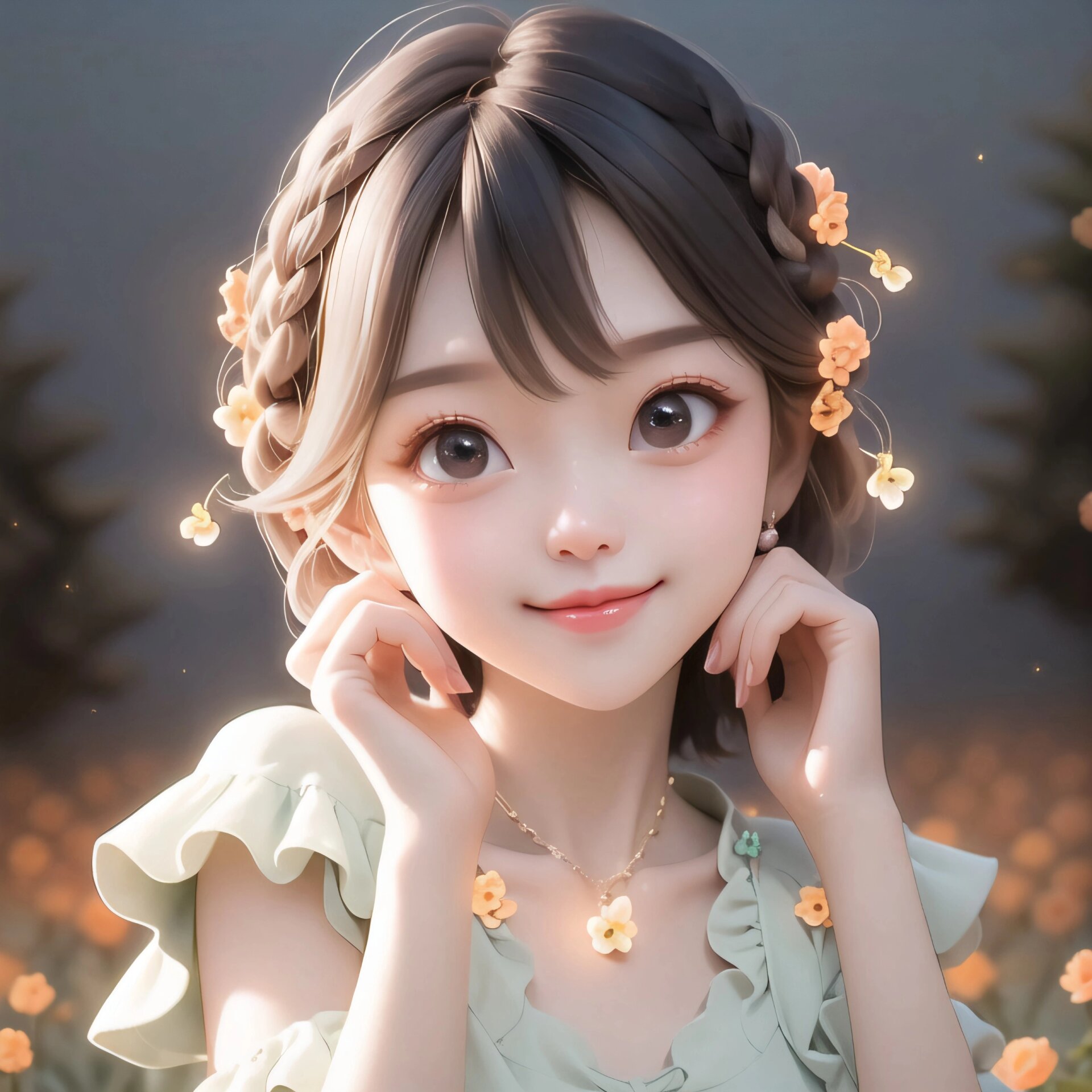 花仙子头像 7915 你若盛开,蝴蝶自来 小仙女的世界,都是那么流金