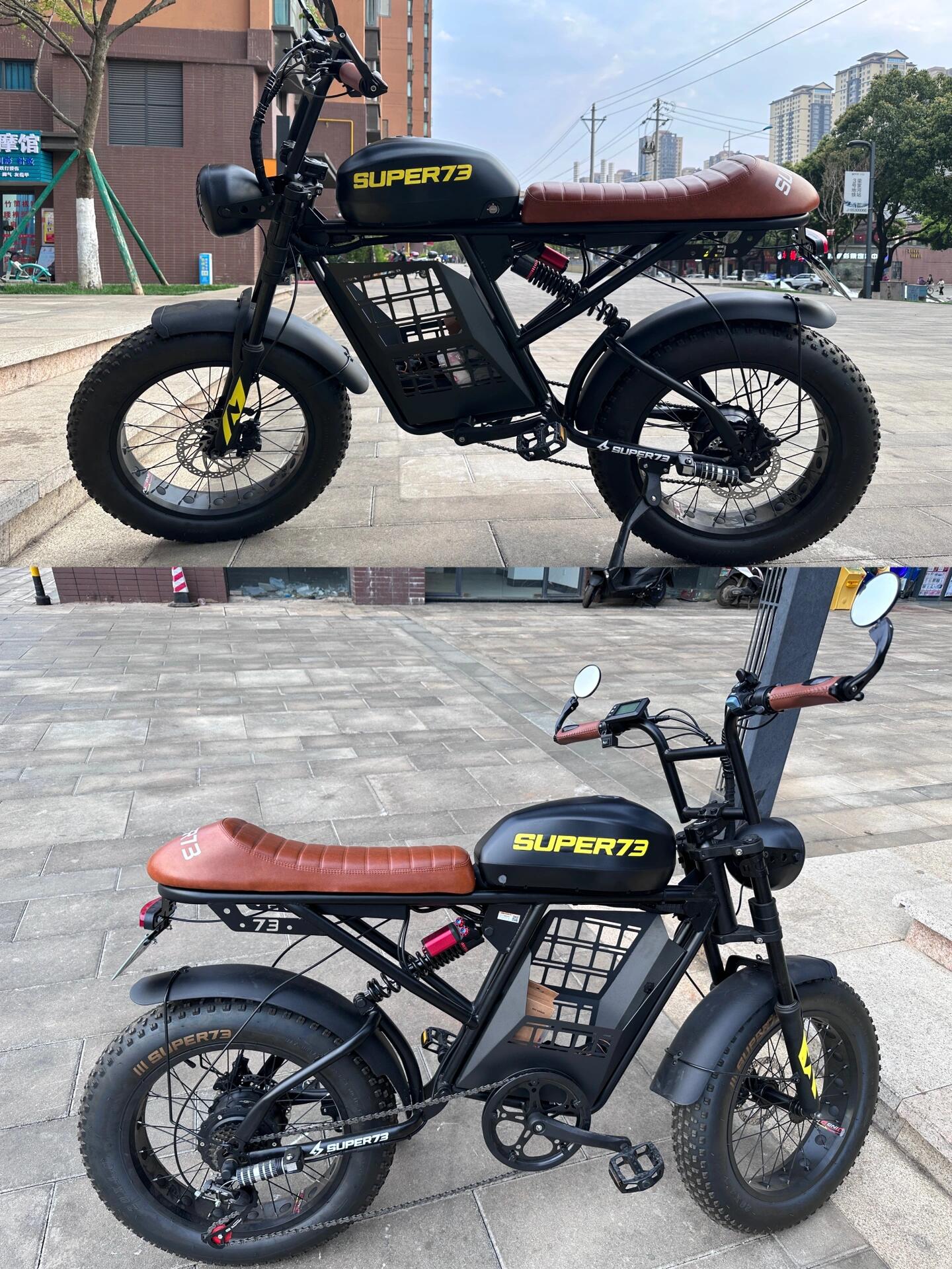 科普一下: super73是国外潮牌电动自行车,因为是进