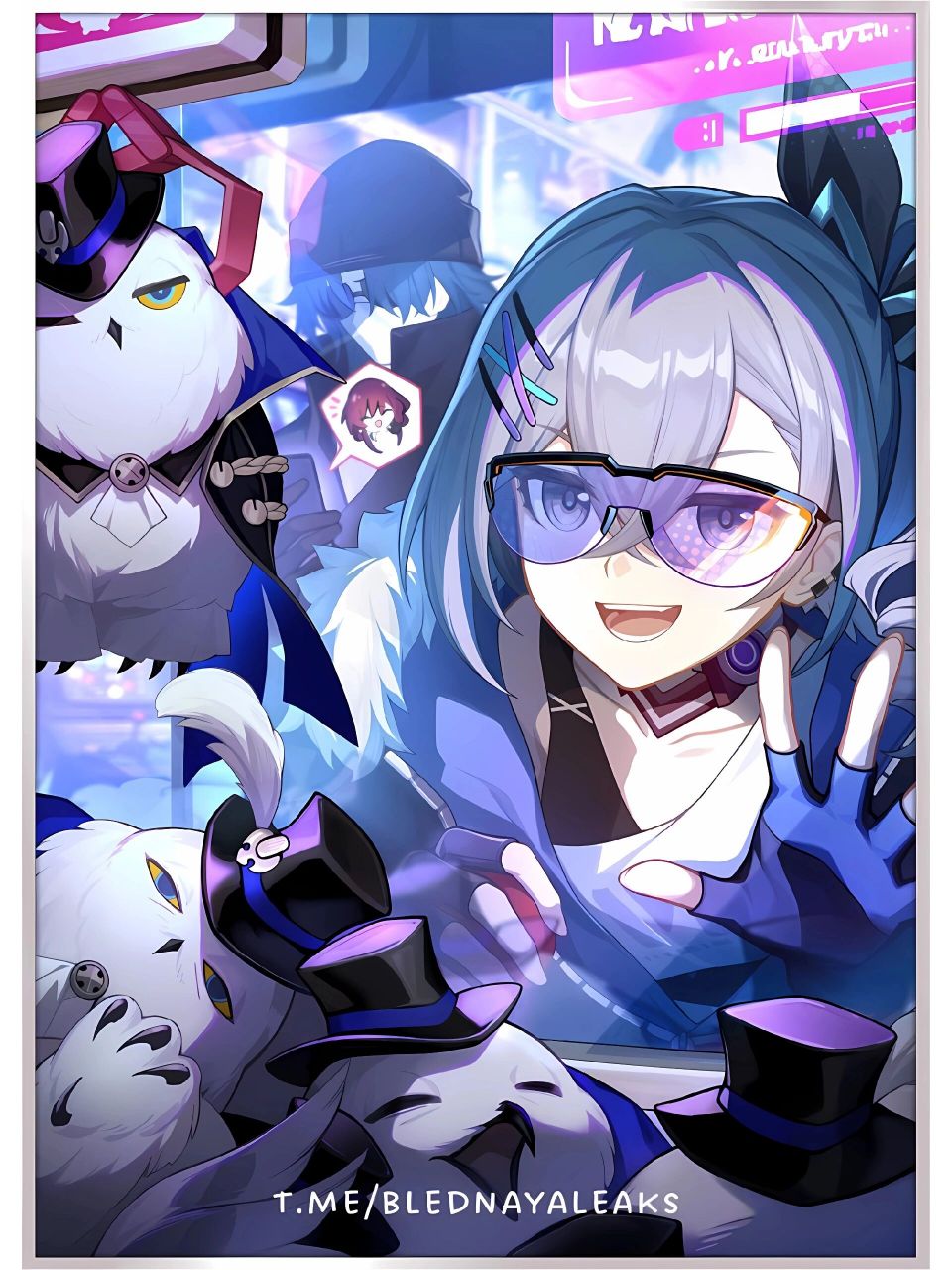 星穹铁道新光锥 银狼和镜流的光锥 source:mero & blednayaleaks