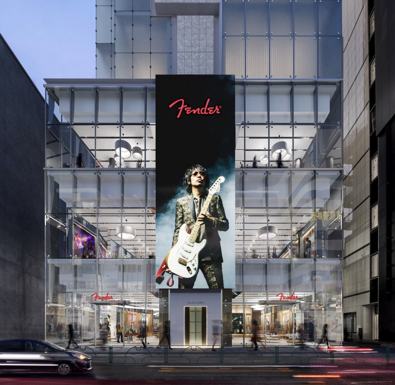fender全球第一家旗舰店即将落地东京 名为fender flagship tokyo的